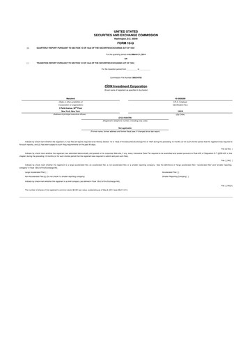 Thumbnail CION Investment Corporation 10-Q Quarterly Report FY 