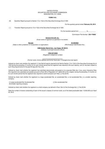 Thumbnail Xenetic Biosciences 10-Q Quarterly Report FY2011 