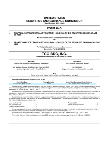 Thumbnail Carlyle Secured Lending 10-Q Quarterly Report FY 