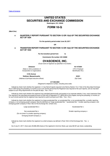 Thumbnail Tempest Therapeutics 10-Q Quarterly Report FY2017 