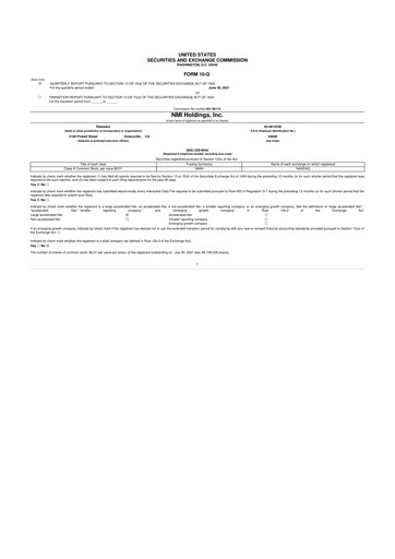 Thumbnail NMI Holdings
 10-Q Quarterly Report FY2021 