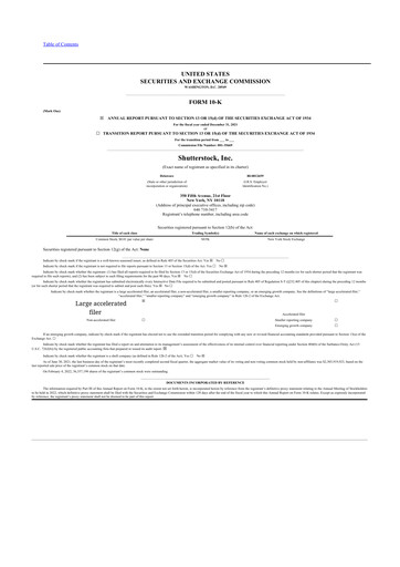 Thumbnail Shutterstock 10-K Annual Report 2021