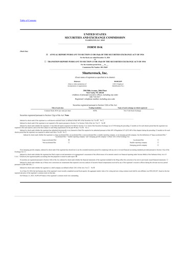 Thumbnail Shutterstock 10-K Annual Report 2024