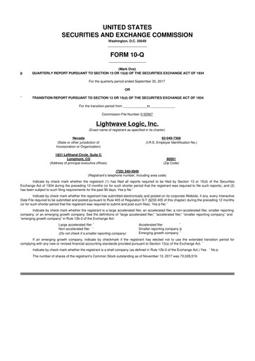 Thumbnail Lightwave Logic 10-Q Quarterly Report FY2017 