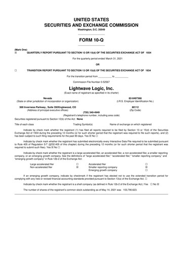 Thumbnail Lightwave Logic 10-Q Quarterly Report FY2021 