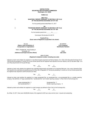 Thumbnail Red Cat Holdings 10-Q Quarterly Report FY2017 