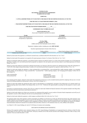 Thumbnail Fresh Vine Wine 10-K Annual Report 2024