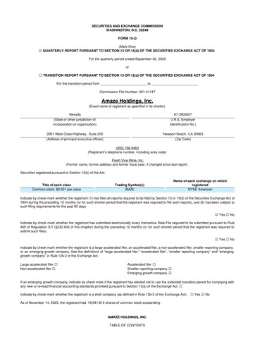 Thumbnail Fresh Vine Wine 10-Q Quarterly Report FY2025 