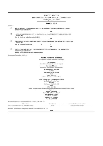 Thumbnail Vasta Platform 20-F Annual Report 2024