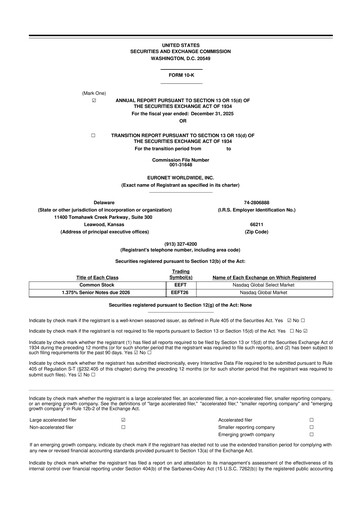Thumbnail Euronet Worldwide
 10-K Annual Report 2025