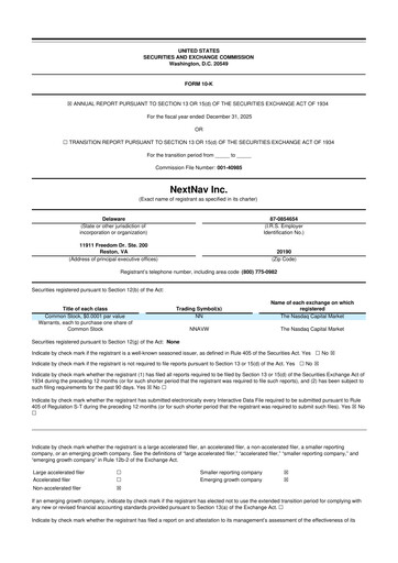 Vorschaubild NextNav 10-K Jahresbericht 2025