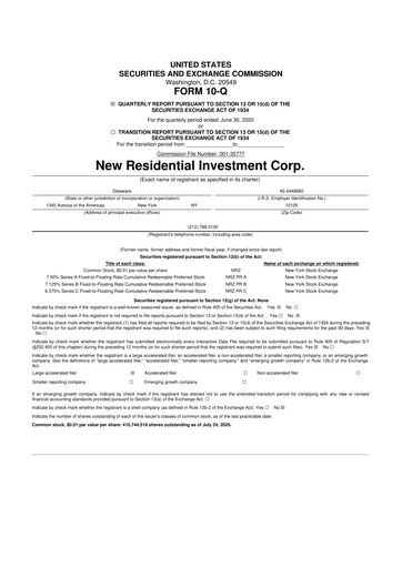 Thumbnail Rithm Capital 10-Q Quarterly Report FY2020 