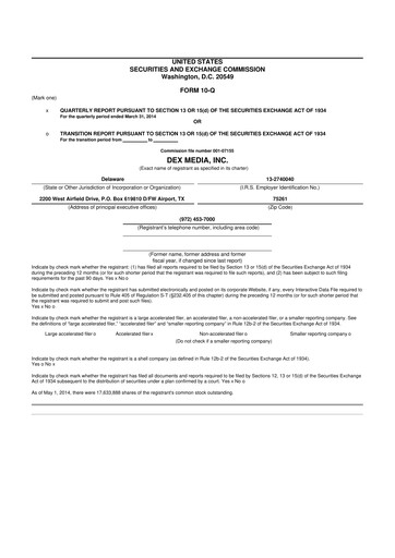 Vorschaubild Thryv 10-Q Quartalsbericht 2014 