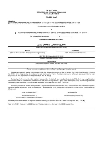 Miniature Skye Bioscience 10-Q Rapport trimestriel 2014 