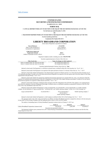 Thumbnail Liberty Broadband 10-K Annual Report 2016