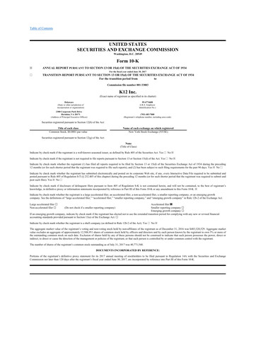 Thumbnail Stride (K12 Education)
 10-K Annual Report 2017