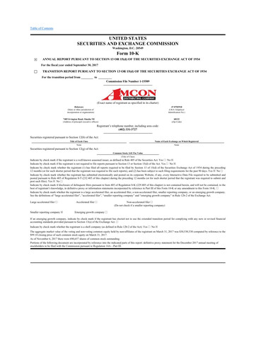 Thumbnail AMCON Distributing Company 10-K Annual Report 2017