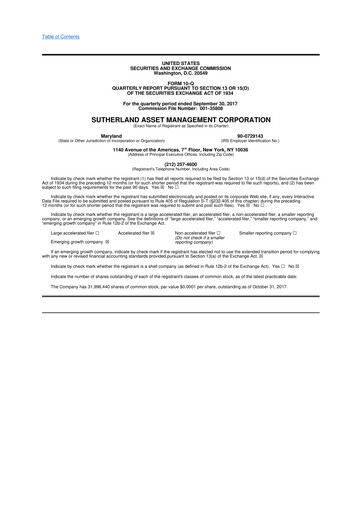 Thumbnail Ready Capital
 10-Q Quarterly Report FY2017 