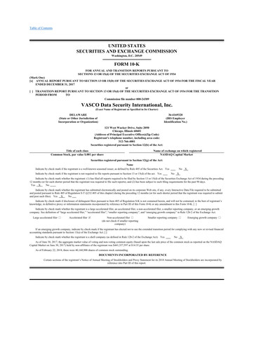 Thumbnail OneSpan 10-K Annual Report 2017