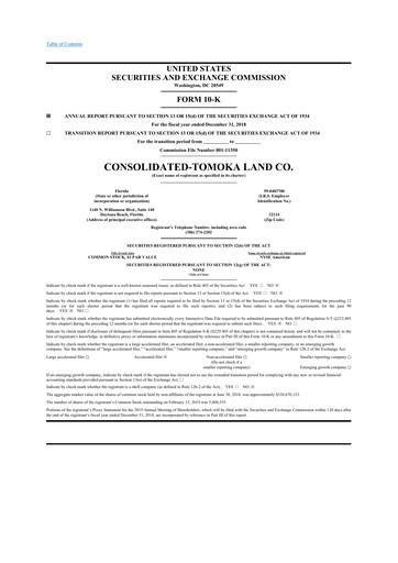 Thumbnail CTO Realty Growth 10-K Annual Report 2018