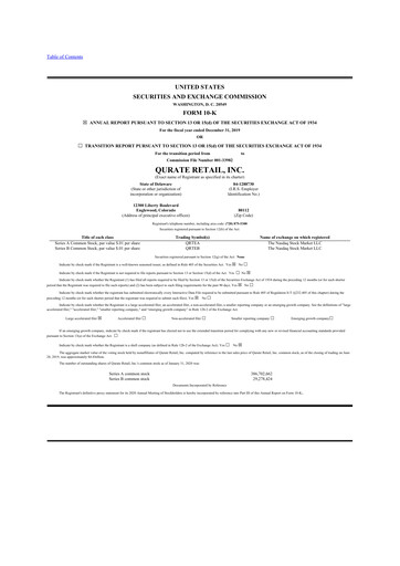 Thumbnail QVC Group 10-K Annual Report 2019