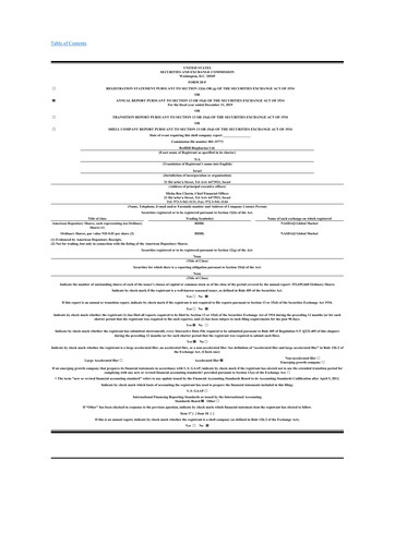 Thumbnail Redhill Biopharma 20-F Annual Report 2019