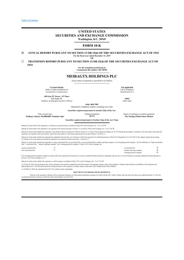 Thumbnail MeiraGTx 10-K Annual Report 2019