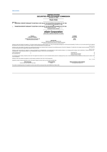 Thumbnail eGain 10-Q Quarterly Report FY2020 