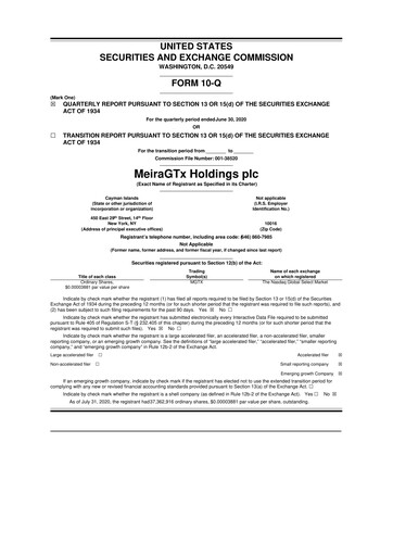 Thumbnail MeiraGTx 10-Q Quarterly Report FY2020 