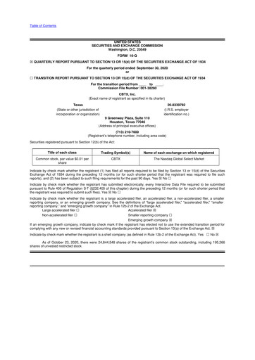 Thumbnail Stellar Bancorp 10-Q Quarterly Report FY2020 