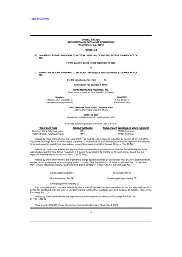 Thumbnail Impac Mortgage Holdings 10-Q Quarterly Report FY2020 
