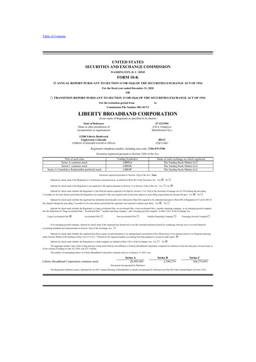 Thumbnail Liberty Broadband 10-K Annual Report 2020