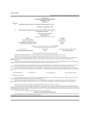 Thumbnail B&G Foods

 10-K Annual Report 2020