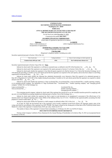 Thumbnail Flushing Financial Corp 10-K Annual Report 2020