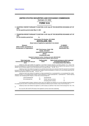 Thumbnail Accolade 10-Q Quarterly Report FY2022 