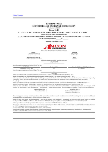 Thumbnail AMCON Distributing Company 10-K Annual Report 2021