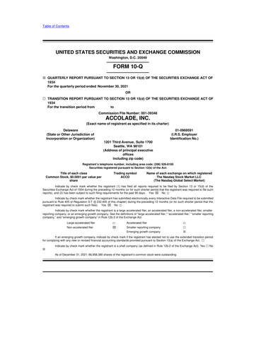 Thumbnail Accolade 10-Q Quarterly Report FY2022 