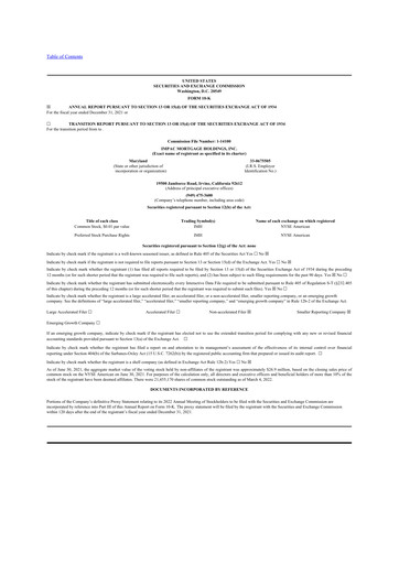 Thumbnail Impac Mortgage Holdings 10-K Annual Report 2021