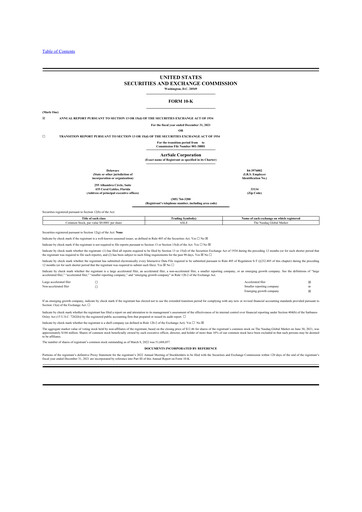 Thumbnail AerSale 10-K Annual Report 2021