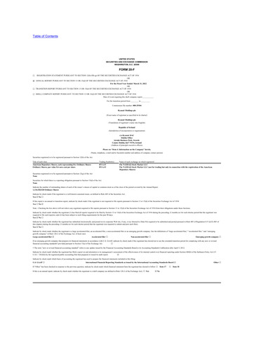 Thumbnail Ryanair 20-F Annual Report 2022