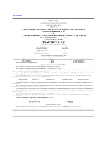 Thumbnail QVC Group 10-K Annual Report 2022