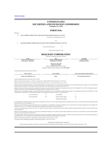 Thumbnail Boxlight
 10-K Annual Report 2022