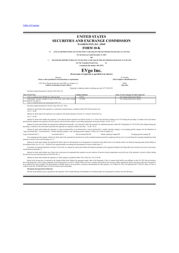 Miniature EVgo 10-K Rapport annuel 2022