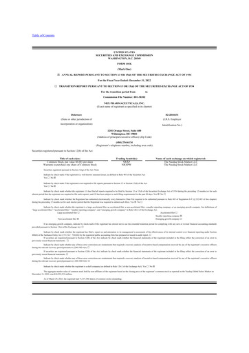 Thumbnail NRx Pharmaceuticals 10-K Annual Report 2022