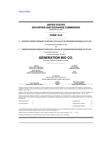 Thumbnail Generation Bio
 10-Q Quarterly Report FY2023 