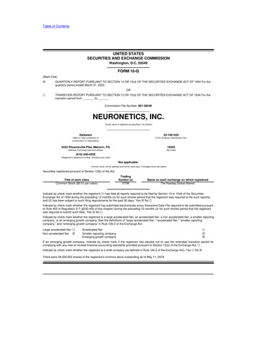 Thumbnail Neuronetics 10-Q Quarterly Report FY2023 