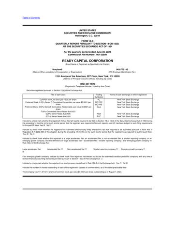 Thumbnail Ready Capital
 10-Q Quarterly Report FY2023 