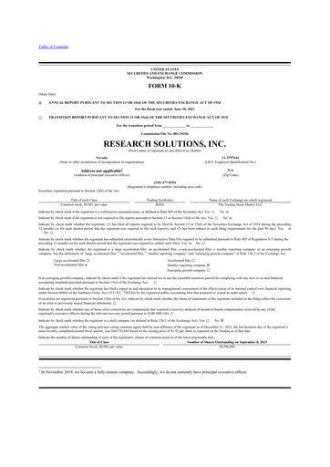 Thumbnail Research Solutions 10-K Annual Report 2023