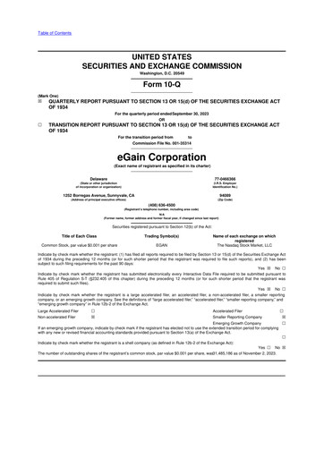 Thumbnail eGain 10-Q Quarterly Report FY2024 