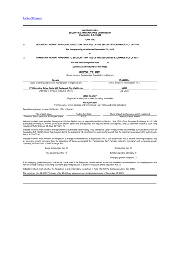 Thumbnail Rezolute 10-Q Quarterly Report FY2024 